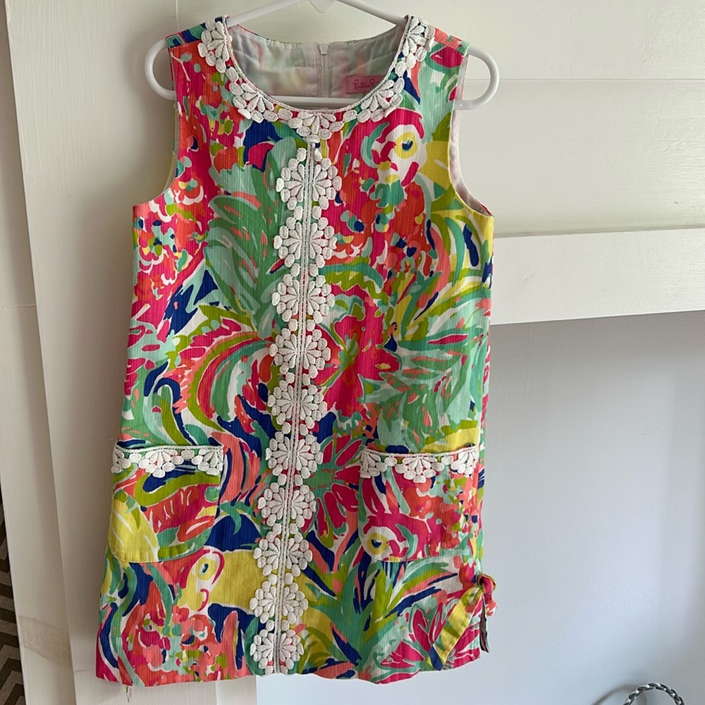 Lily Pulitzer shift dress for girls size 7